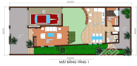 Morehome Tư vấn thiết kế biệt thự mặt tiền 8m Morehome Tư vấn thiết kế biệt thự mặt tiền 8m
